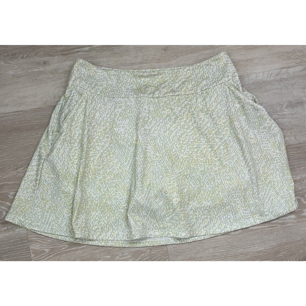 Adidas Women’s Tennis/Pickleball/Golf Skort Lemon/Lime Abstract Size Small